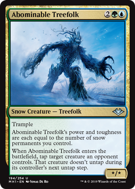 Abominable Treefolk - Foil