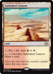 Sunbaked Canyon - Foil