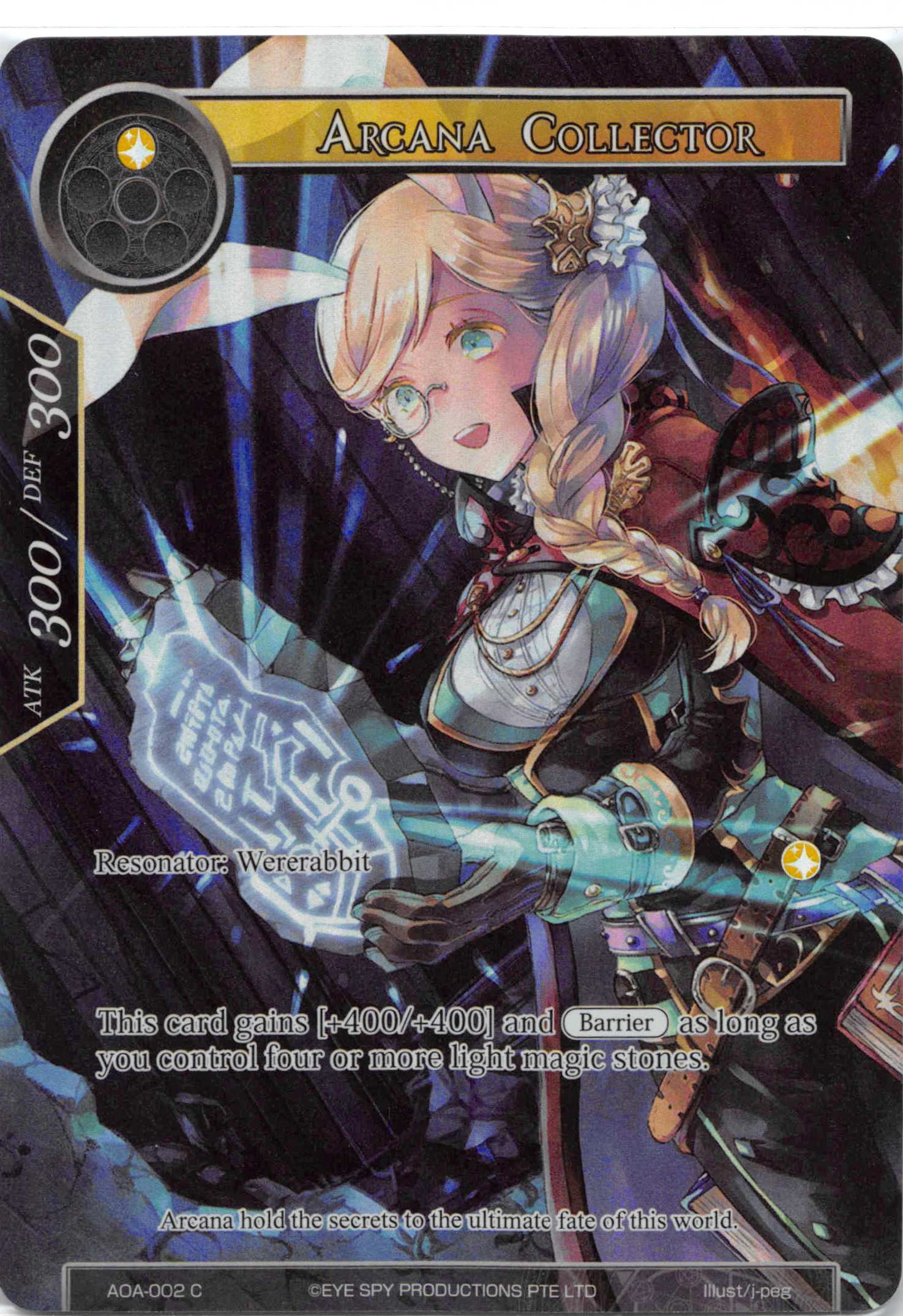 Arcana Collector - AOA-002 - C - Full Art
