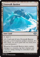 Frostwalk Bastion - Foil