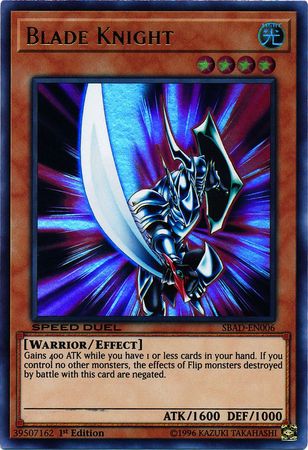 Blade Knight - SBAD-EN006 - Ultra Rare - 1st Edition