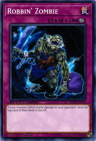 Robbin Zombie - SBAD-EN016 - Common - 1st Edition