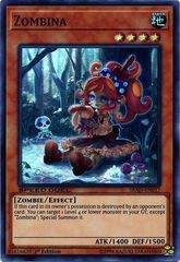 Zombina - SBAD-EN017 - Super Rare - 1st Edition