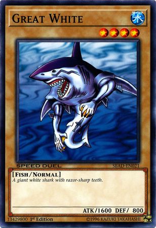 Great White - SBAD-EN021 - Common - 1st Edition