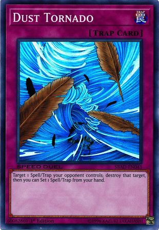 Dust Tornado - SBAD-EN043 - Super Rare - 1st Edition Dust Tornado - SBAD-EN043 - Super Rare - 1st Edition