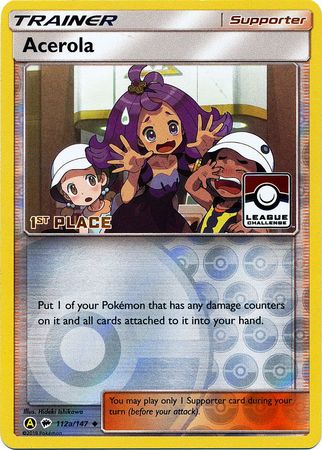 Acerola - 112a/147 - 1st Place League Promo