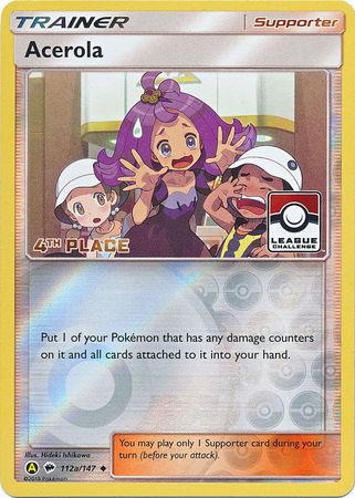 Acerola - 112a/147 - 4th Place League Promo