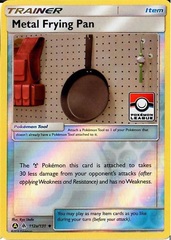 Metal Frying Pan - 112a/131 - Reverse Holo - League Promo