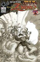 Zorro Rise Of The Old Gods #1 Cvr Century Ed B&W Kaluta (STL126374)