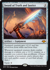 Sword of Truth and Justice - Foil