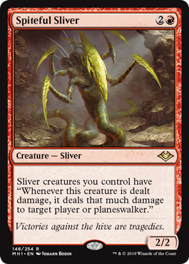 Spiteful Sliver - Foil