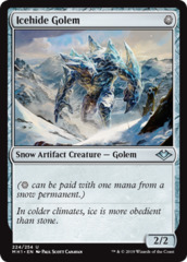 Icehide Golem - Foil