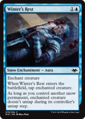 Winter's Rest - Foil