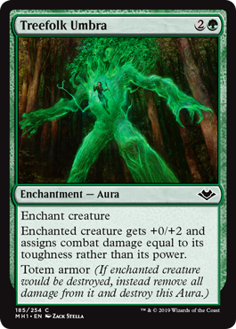 Treefolk Umbra - Foil