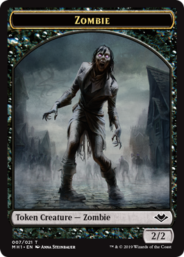 Token - Zombie - Foil