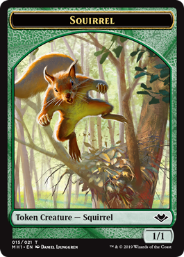 Token - Squirrel - Foil