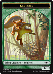 Squirrel Token (015) - Foil