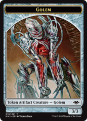 Golem Token - Foil