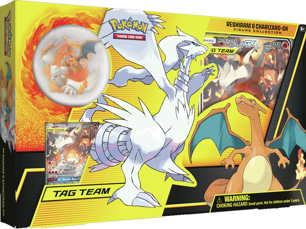 Reshiram & Charizard GX Figure Collection Box