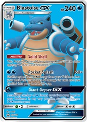 Blastoise GX - SM189 - Sun & Moon Promo Cards