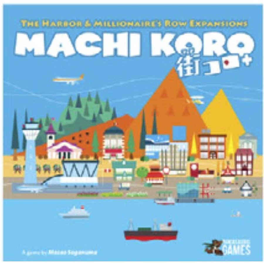 Machi Koro - 5th Anniversary Harbor and Millionnaires Row Expansions