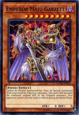 Emperor Maju Garzett - DANE-EN027 - Common - Unlimited Edition