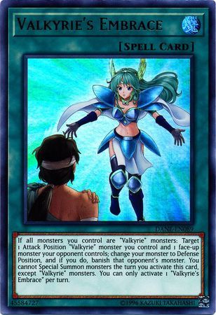 Valkyries Embrace - DANE-EN089 - Ultra Rare - Unlimited Edition