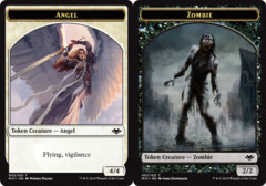 Angel (002) // Zombie (007) Double-sided Token