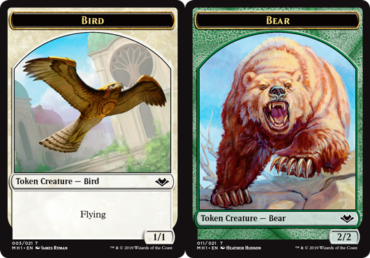 Bird Token // Bear Token