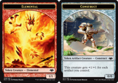 Construct (017) // Elemental (008) Double-Sided Token