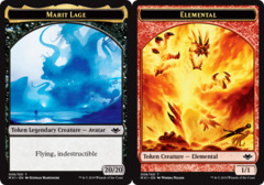 Marit Lage Token // Elemental Token (008)