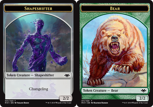 Shapeshifter Token // Bear Token