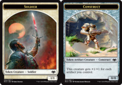 Construct (017) // Soldier (004) Double-Sided Token