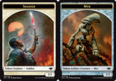 Myr (019) // Soldier (004) Double-Sided Token