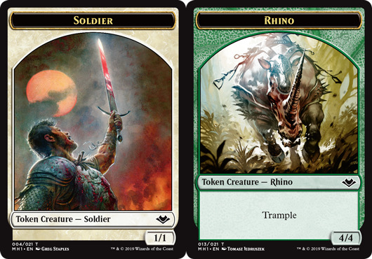 Soldier Token // Rhino Token