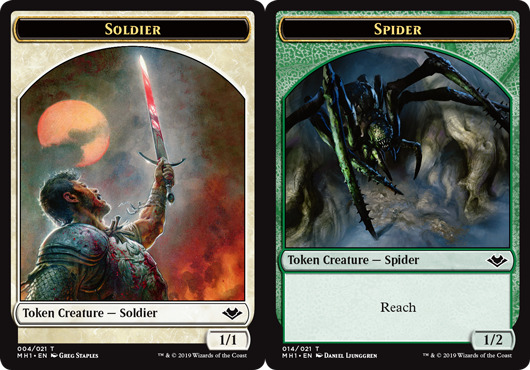 Soldier Token // Spider Token