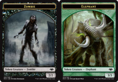 Zombie Token // Elephant Token