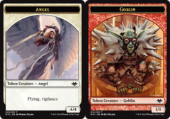 Angel (002) // Goblin (010) Double-Sided Token