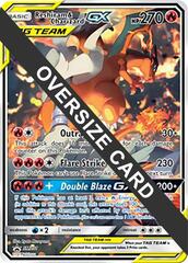 Reshiram & Charizard GX - SM201  - Oversized Promo