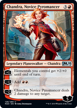 Chandra, Novice Pyromancer - Foil