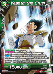 Vegeta the Cruel - BT7-058 - R