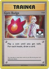 Gym Badge (Blaine) - XY209 - 2017 Pokemon League Exclusive