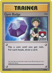 Gym Badge (Brock) - XY203 - 2017 Pokemon League Exclusive