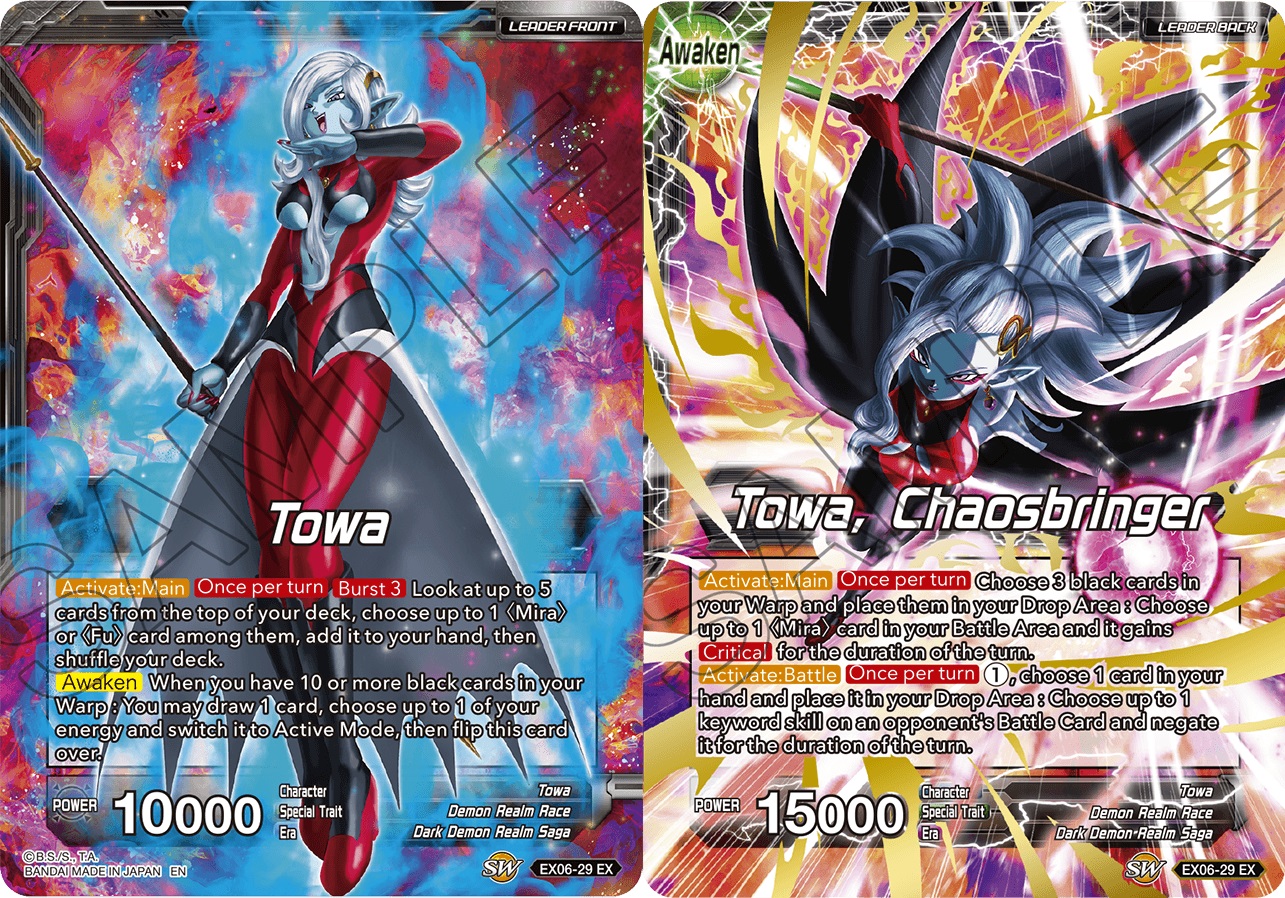 Towa // Towa, Chaosbringer - EX06-29 - EX - Foil - Dragon Ball Super  Singles » Special Anniversary Box Singles - ARG Game Center