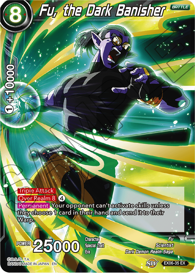 Fu, the Dark Banisher - EX06-35 - EX - Foil