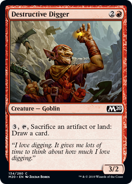 Destructive Digger - Foil Destructive Digger - Foil