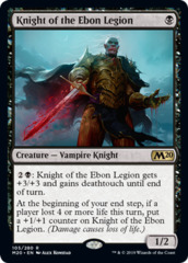 Knight of the Ebon Legion - Foil