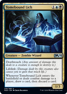 Tomebound Lich - Foil