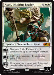 Ajani, Inspiring Leader - Planeswalker Deck Exclusive - Foil