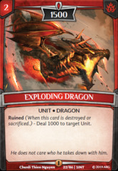 Exploding Dragon